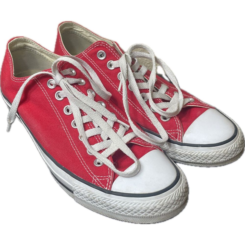 Converse All-Star Chuck Taylor Low - Red - Men's Size 9